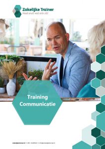 Brochure Training Communicatie