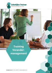 Brochure Training Verander-<br/>management