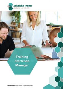 Brochure Training Startende Manager